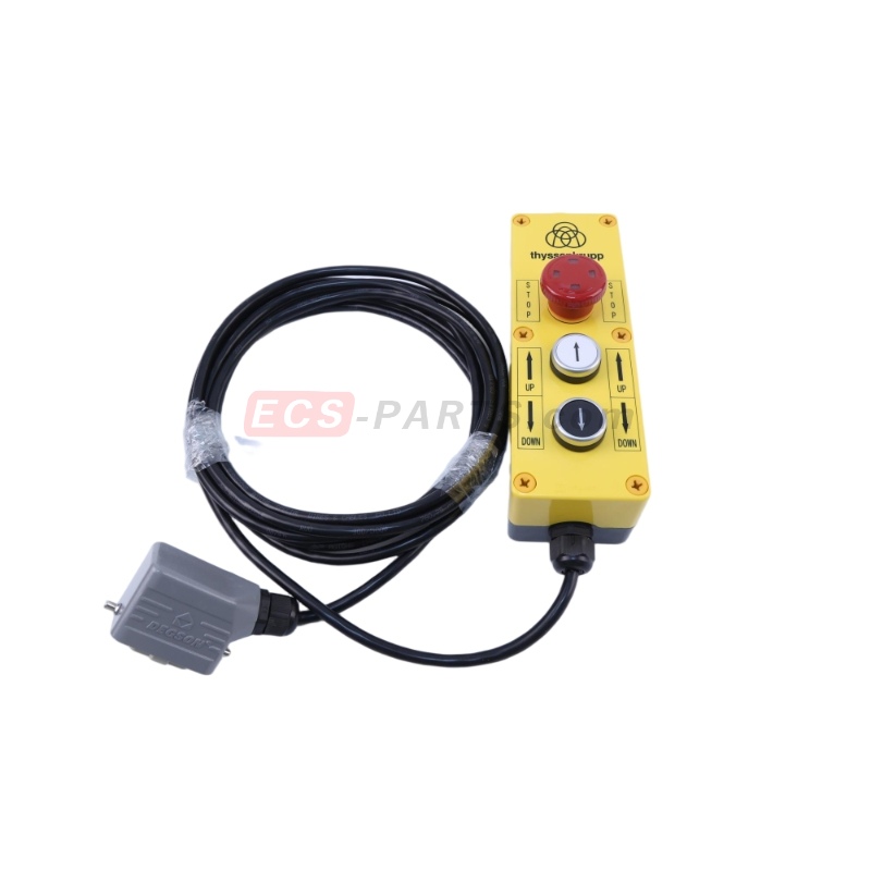 Escalator Travellator Remote Control Box 8611000120 Yellow/Grey Type