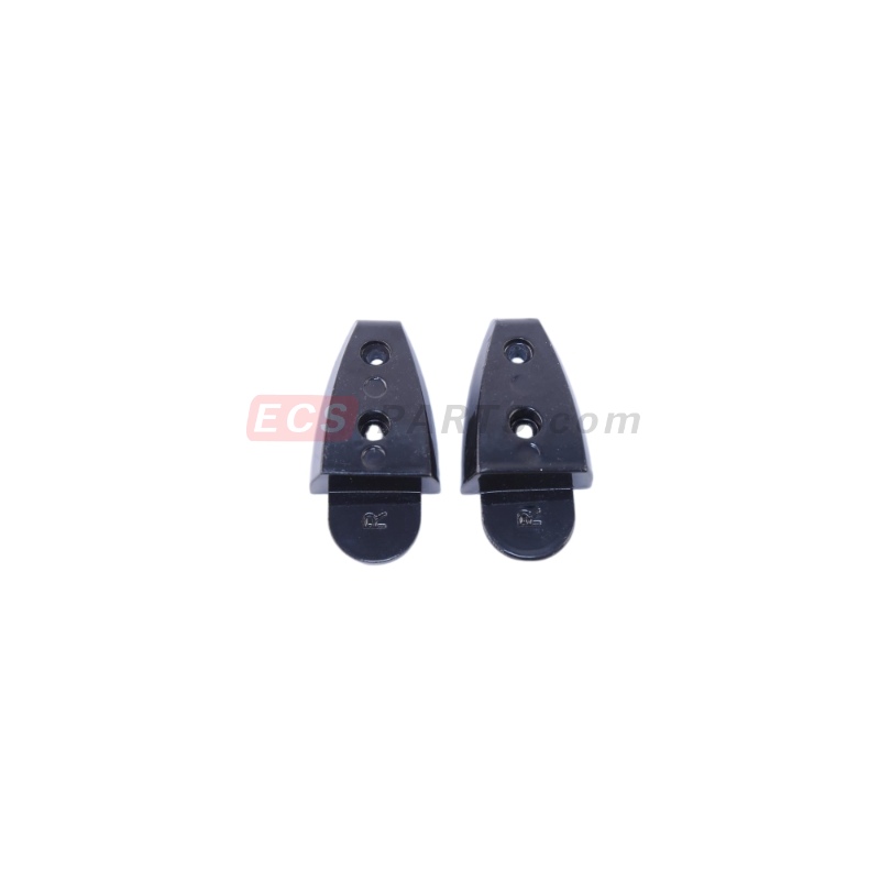 Escalator Brush End CAP-02 Black Aluminum