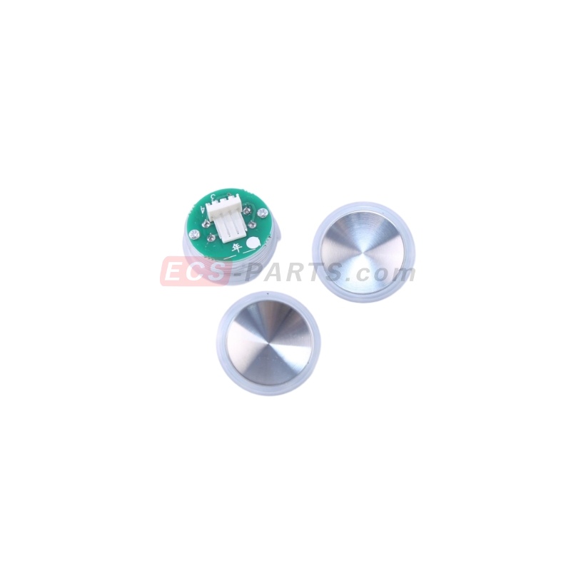 Elevator Round Push Button BR27C Hairline Surface