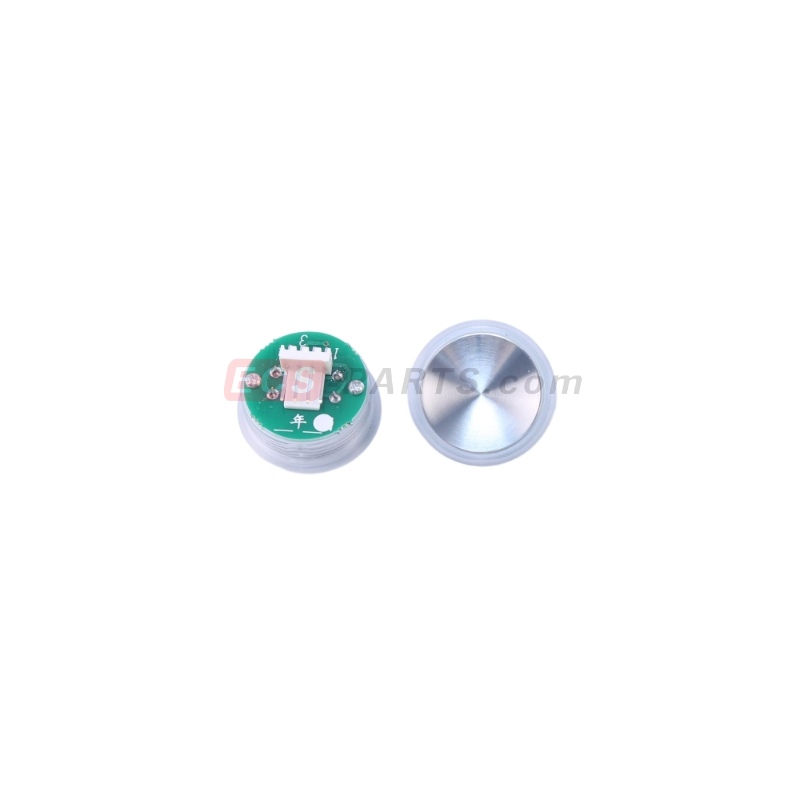 Elevator Round Push Button BR27C Hairline Surface