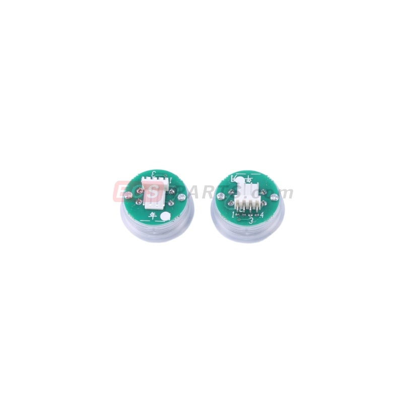 Elevator Round Push Button BR27C Hairline Surface