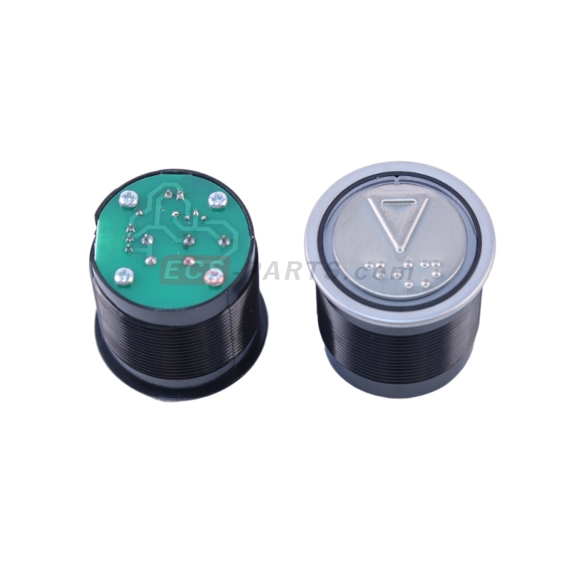 ELevator D2B Push Button Red/Green Light with Braille
