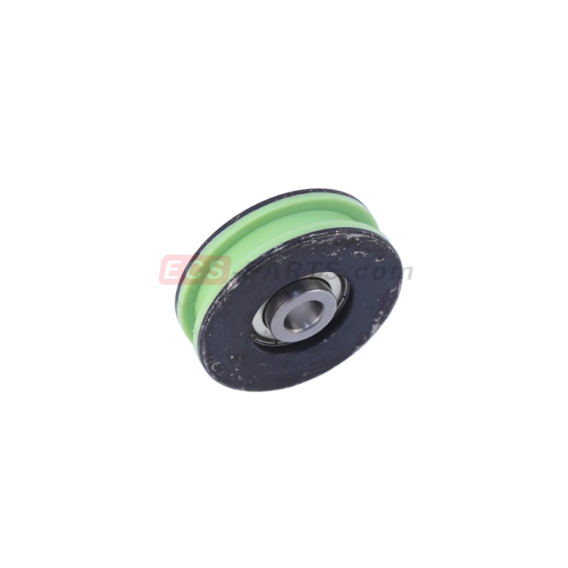 Elevator Door Hangar Roller FAA456X1 Green with Shaft