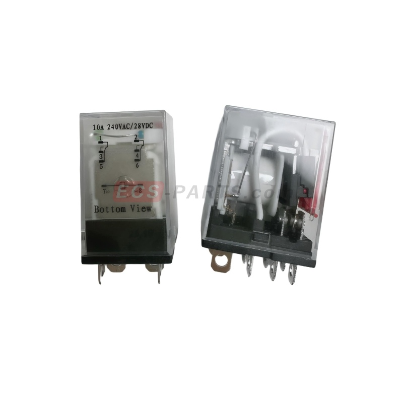 Elevator Electromagnetic Power Relay YJ2N-LY; 8-pin 10A DC24V