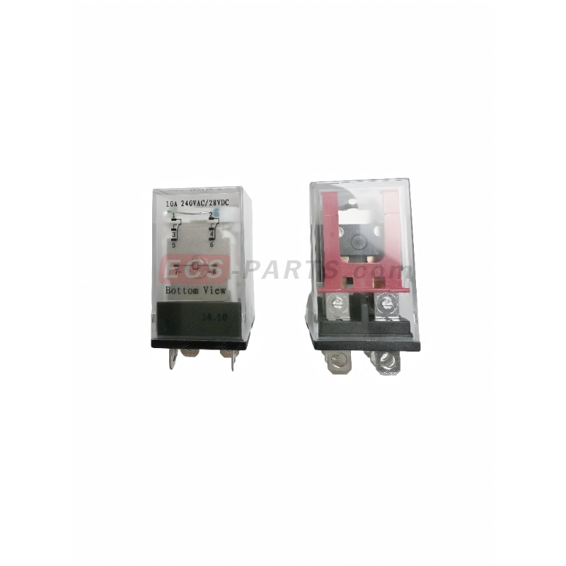 Elevator Electromagnetic Power Relay YJ2N-LY; 8-pin 10A DC24V