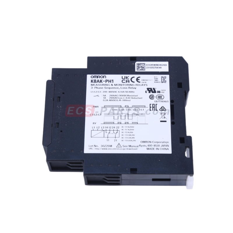 Elevator Phase-Sequency Relay K8AK-PH1