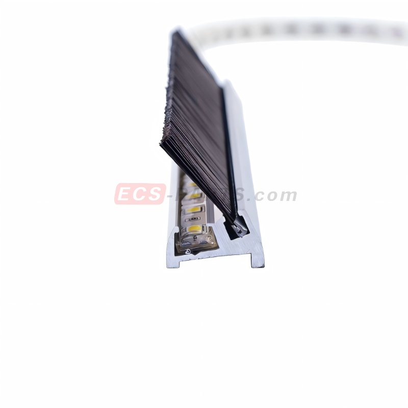 Escalator Aluminum SBD08 Type Double Safety Brush