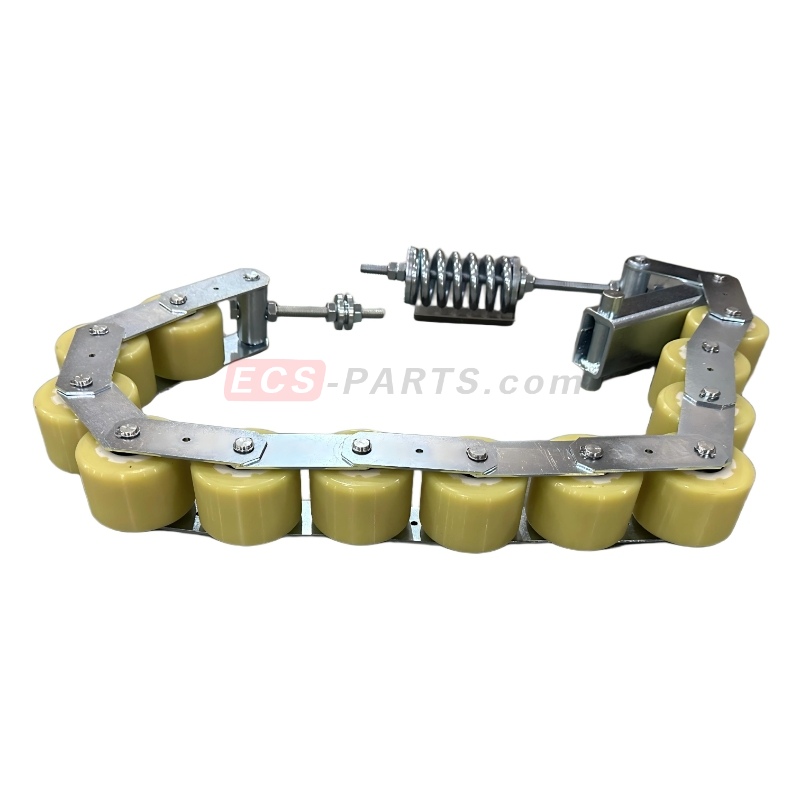 Escalator Handrail Pressure Chain Assembly with Roller 76&lowast;55mm