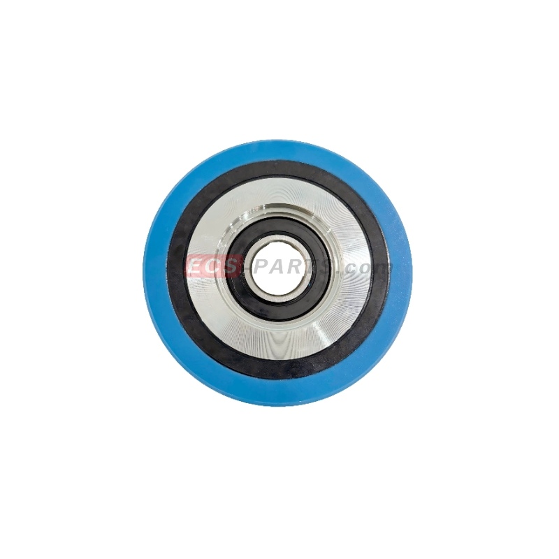 Escalator Step Roller 100&lowast;25mm-6204 2RS Blue with Steel Core