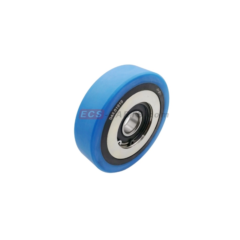 Escalator Step Roller 100&lowast;25mm-6204 2RS Blue with Steel Core