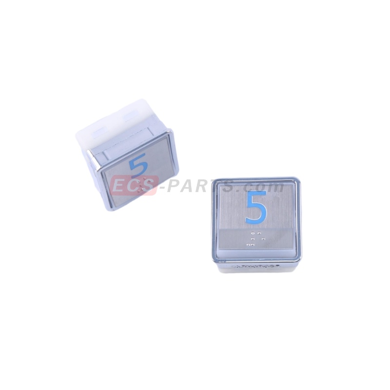 Elevator Square Button EMA323AH with Braille