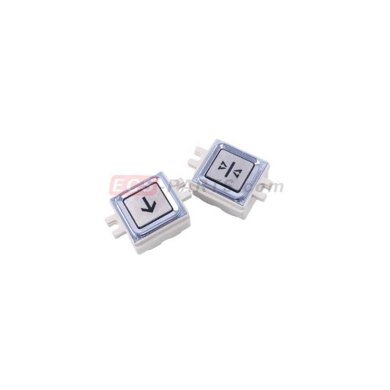 Elevator Square Push Button AK-9702 Red Light
