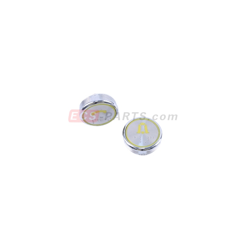 Elevator Round Push Button PB28 24VDC Stainless Steel with Braille