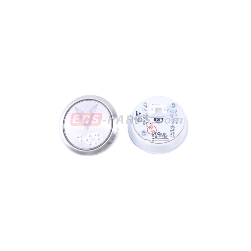 Elevator Round Push Button BAS100 with Braille