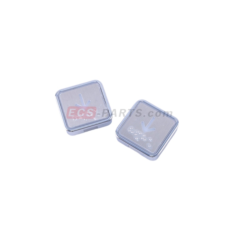 Elevator Square Touchless Button with Braille